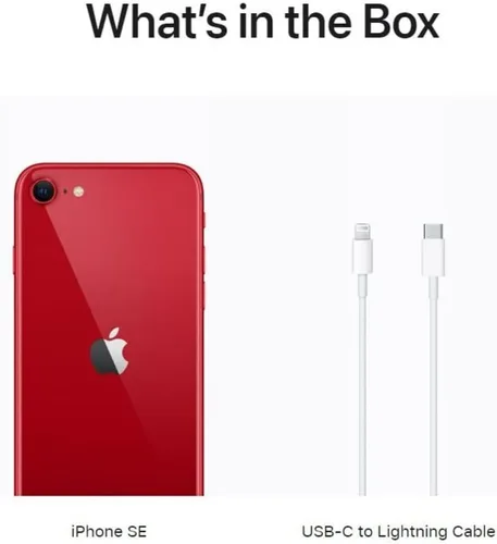 Vista 6 de Apple iPhone SE 3ª generación, 64GB, ROJO - Desbloqueado (renovado Premium)