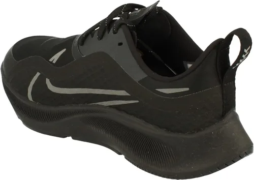 Vista 2 de Nike Air Zoom Pegasus 37 Shield - Tenis de correr para mujer, CQ8639-003, NegroGris HierroObsidiana MistRosa Blast