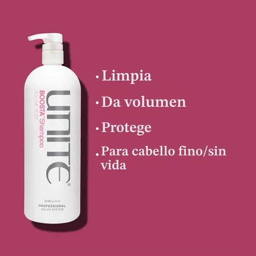 Vista 4 de UNITE Champú BOOSTA para el cabello fl. Oz