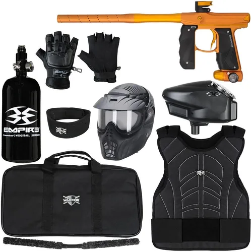 Vista 6 de Action Village Empire Mini GS TP Level 3 Kit de pistola de paintball protector