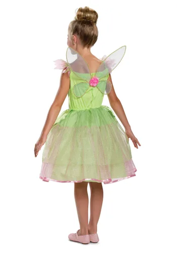 Vista 2 de Disfraz de Campanita de Peter Pan Disney para Niñas Multicolor