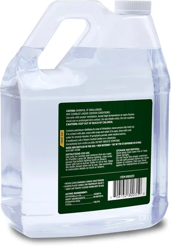 Vista 6 de Ner Mitzvah Aceite de lámpara perfumada de citronela, 1 galón, sin humo e inodoro, repelente de insectos y mosquitos, aceite de lámpara de parafina