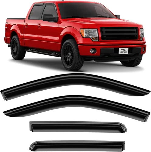 Vista 45 de Voron Glass in-Channel Rain Guards for Chevy Equinox 2018-2024 Para Equinox 18-24