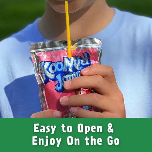 Vista 4 de Kool-Aid Jammers - Bolsa para bebidas con sabor a sandía, 60 onzas líquidas