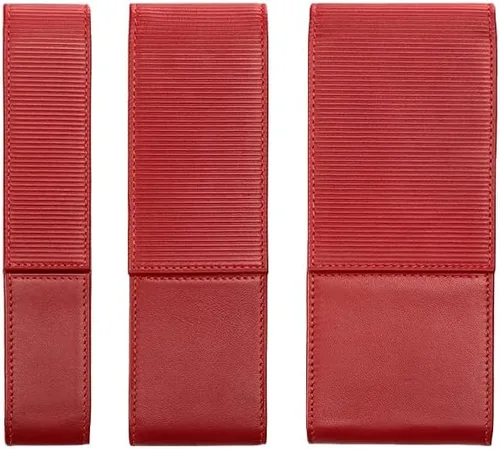 Vista 2 de Lamy 1225584 A 316 Funda de piel de napa para 3 bolígrafos - Rojo