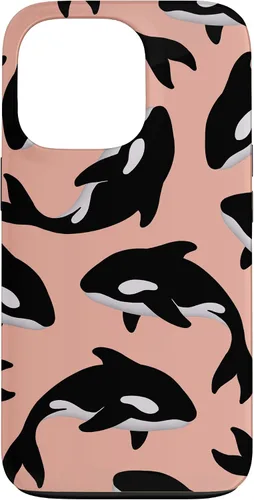 Vista 10 de Orca Whale Ocean Pattern - Carcasa para iPhone 17