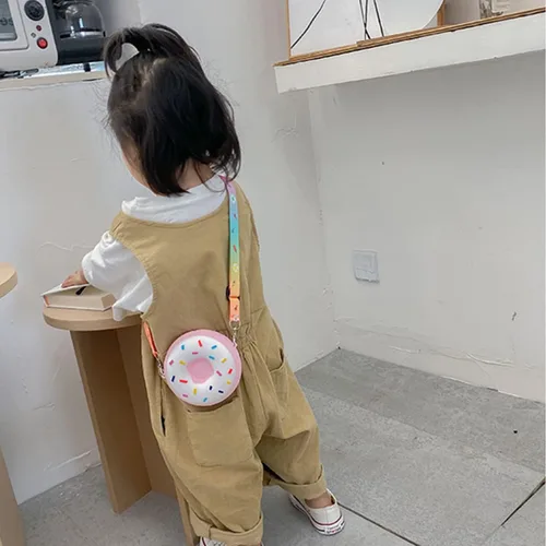 Vista 7 de Bolso cruzado para niña pequeña, bolso de hombro, mini bolso de mensajero para niñas pequeñas, Rosado