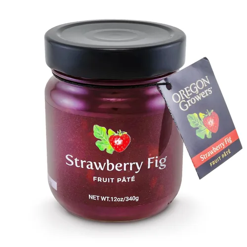 Vista 9 de Oregon Growers Paté de fruta de pera y limón - Mermelada de limón y pera, conservas naturales hechas con azúcar real, gelatina de frutas, combina