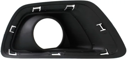 Vista 2 de KarParts360 Para Chevy Colorado 2015-2020 Moldura de Luz Antiniebla Lado del Conductor Delantero Negro Texturizado Repuesto para GM1038176