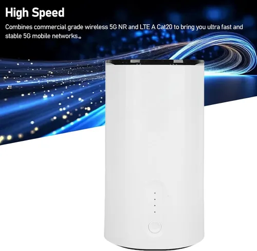 Vista 2 de GOWENIC Enrutador WiFi 6 5G con ranura SIM, velocidades de descarga de hasta 4.67 Gbps, enrutador WiFi de doble banda, puerto LAN WAN, enrutador CPE