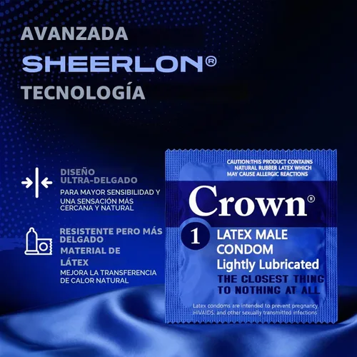 Vista 7 de Crown Condones, 250