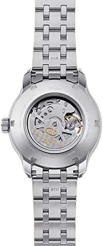 Vista 5 de Orient Star RK-AV0B03B - Reloj automático para hombre diseño de esqueleto color plateado