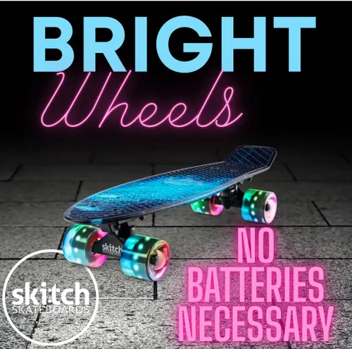 Vista 6 de SKITCH Patinetas para niños, adolescentes y adultos Juego de regalo de patineta premium para principiantes y profesionales, completo con tabla