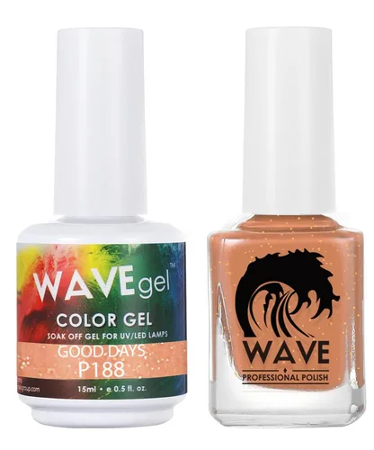 Vista 166 de WAVEGEL - Juego dúo de gel y esmalte de uñas a juego - Colección Simplicity - #P109 Blizzard I 0.5 onzas