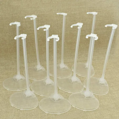 Vista 2 de Soporte transparente para muñecas Mini Display Holder 10pcs