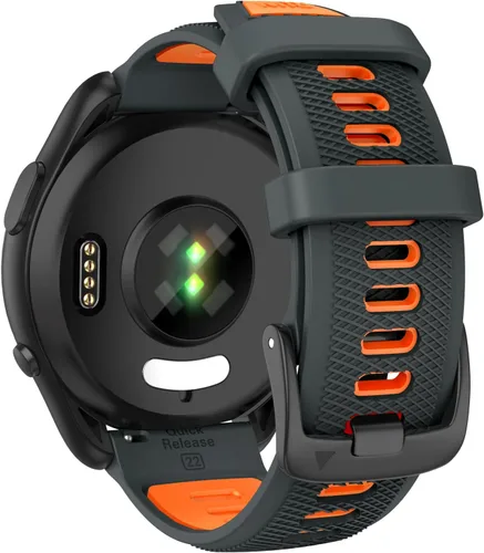 Vista 10 de OVERSTEP Correa de repuesto compatible con Garmin Forerunner 265, correas de reloj de liberación rápida de 0.866 in para Forerunner 255, Vivoactive