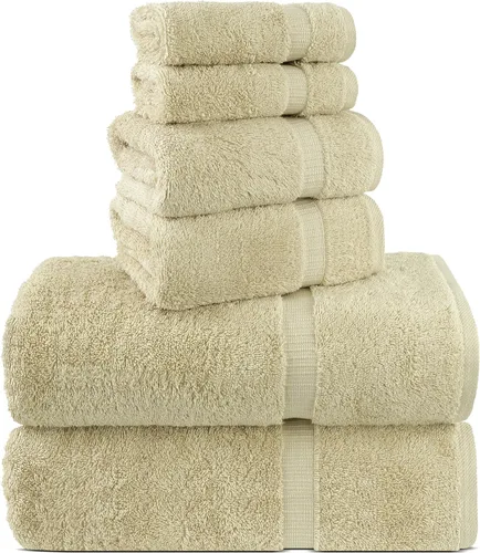 Vista 46 de Chakir Turkish Linens Toallas turcas de alta calidad 100% algodón para baño, toallas de baño grandes de 30 x 60 pulgadas (4 piezas, aguamarina)
