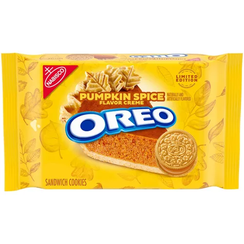 Vista 37 de OREO Galletas de sándwich de chocolate con crema sabor a chips de Java tamaño familiar, 17 onzas