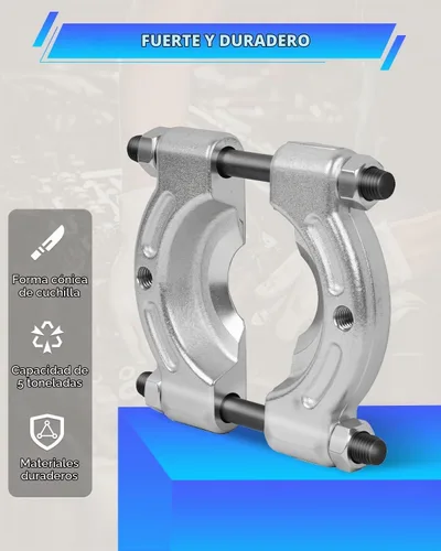 Vista 3 de DAYUAN Juego de 14 extractores separadores de rodamientos, resistente capacidad de 5 toneladas, kit de extractor de rodamientos de 2 y 3 pulgadas