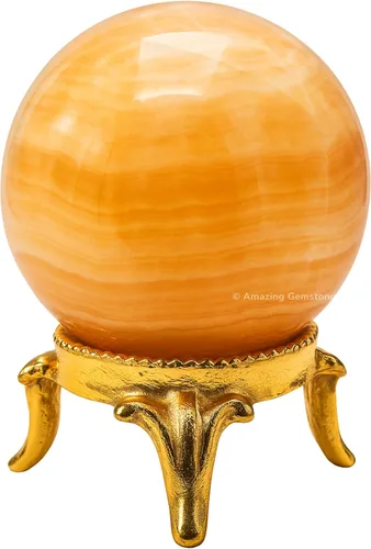 Vista 85 de Amazing Gemstone Bola de cristal de Amazonita con soporte, bolas de meditación de esfera de cristal de 2 pulgadas para brujería y bolas decorativas