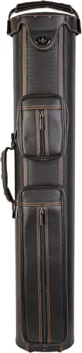 Vista 7 de ASKA Hard 3x5 Pool Cue Case, Holds 3 Butts and 5 Shafts, Heavy-Duty Protective Billiard Cue Carrying Case with Accessory Pockets