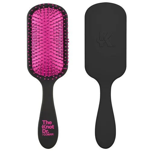 Vista 8 de The Knot Dr. hair brush by Conair - Cepillo desenredante - Elimina nudos y enredos en cabello húmedo o seco - Cepillos para el cabello para mujer