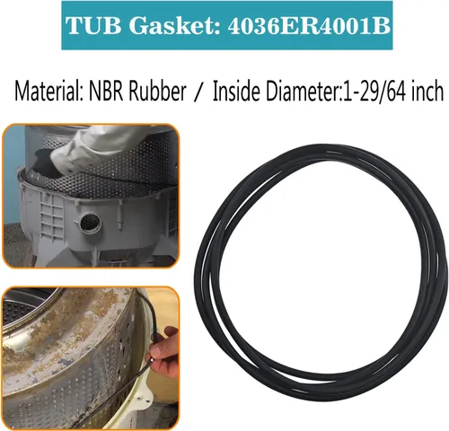 Vista 4 de Bentolin Kit de juntas y rodamientos de bañera de carga frontal compatible con LG y Kenmore, Etc, pieza de repuesto 4036ER2004A 4280FR4048L