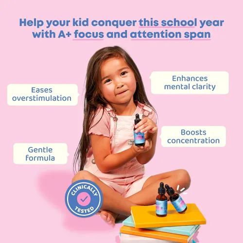 Vista 9 de JoySpring Calmify Magnesium Glycinate and Genius Drops for Kids