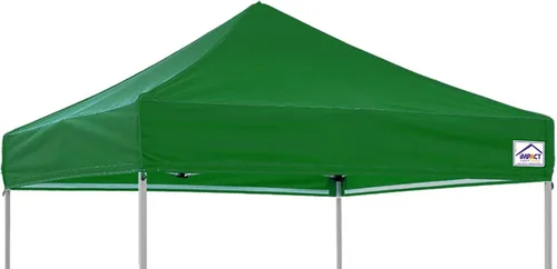 Vista 2 de Impact Canopy Toldo desplegable de 8 x 8 pies, solo cubierta de repuesto, color borgoña