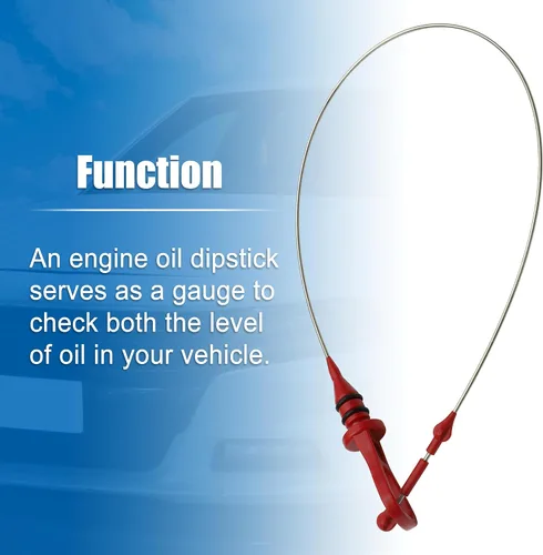 Vista 4 de uxcell Varilla de nivel de aceite de motor para BMW Serie 3 E46 1998-2005 No.11437505490 1 unids