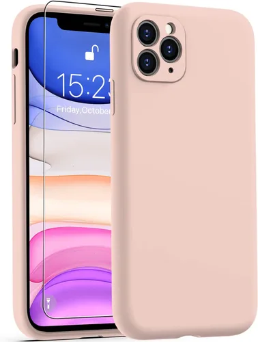 Vista 19 de Goodon Funda para iPhone 11 Pro con protector de pantalla - Protección mejorada de la cámara - Forro de microfibra suave - Funda protectora