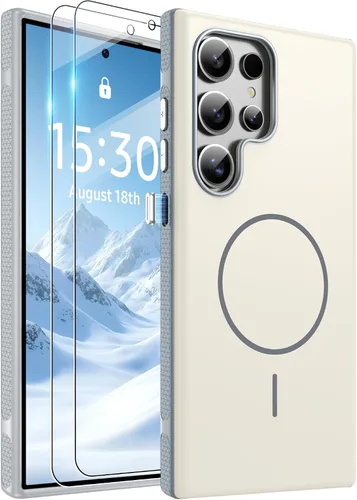 Vista 509 de Jshru Funda para Samsung Galaxy S26 Plus/Galaxy S25 Plus: para Galaxy S24 Plus [compatible con Magsafe] [2 protectores de pantalla HD] cubierta