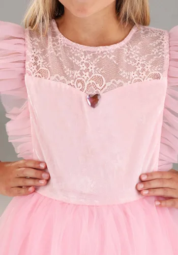 Vista 4 de Vestido de Disfraz de Princesa Pretty in Pink para Niñas Multicolor