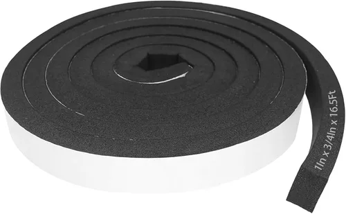 Vista 32 de Cinta aislante de espuma autoadhesiva Storystore, resistente a la intemperie de 1 x 1/8 x 16,5 pies para puertas y ventanas, sello de puerta a