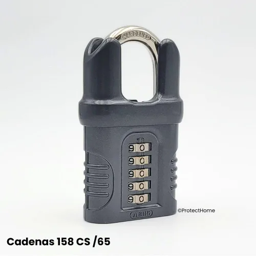 Vista 5 de ABU15865CS 158CS/65 - Candado de combinación de grillete cerrado de 2.559 in (5 dígitos)