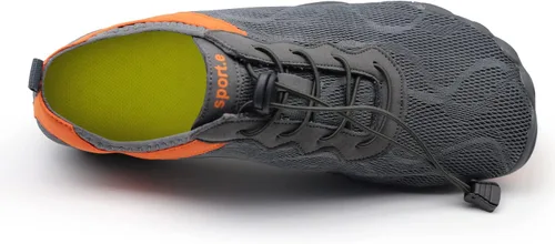 Vista 3 de Zapatos de agua para hombres y mujeres, secado rápido, ligeros, descalzos, natación, playa, piscina, surf, camping, aqua, escalada, deportes