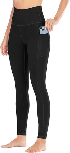 Vista 2 de Leggings de yoga con estampado de cintura alta para mujer, color menta, color lila