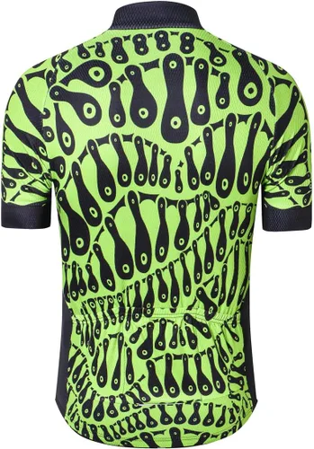 Vista 22 de Weimostar Hombre Ciclismo Jersey Manga Corta Bicicleta Ropa Multicolor Diamante