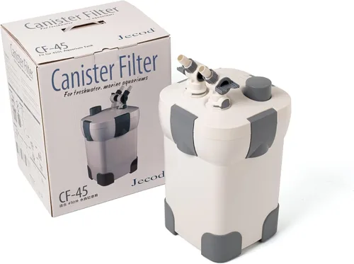 Vista 11 de Jebao Filtro externo para acuario con medios de filtración (ACF-20, 198GPH)