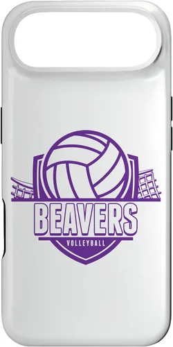 Vista 27 de Beavers Volleyball Back to School Spirit P Case for iPhone 17