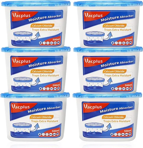Vista 15 de Vacplus Absorbedor de humedad, 10.5 onzas, fuerte absorción, carbón