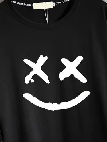 Vista 3 de Camisetas para hombre Techwear Japanese Streetwear Hip Hop Camisas de manga corta para hombre