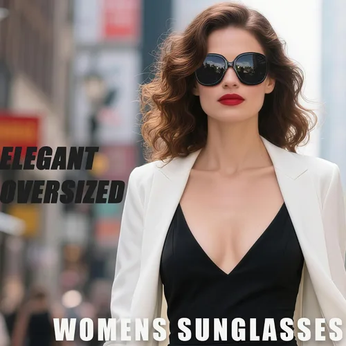 Vista 61 de Joopin Lentes de sol de gran tamaño para mujer, polarizados, grandes, para conducción, protección UV, grandes sombras