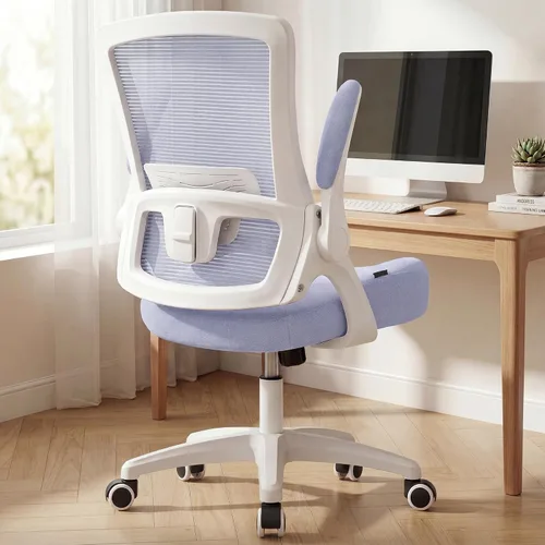 Vista 12 de NEO CHAIR Silla de escritorio para oficina y computadora de respaldo alto de malla, asiento para juegos ergonómico ajustable, cómodo
