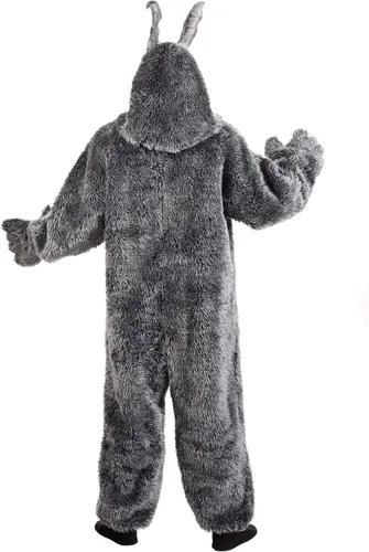 Vista 2 de Donnie Darko Frank the Bunny - Disfraz de Halloween para adulto, con licencia oficial, disfraz de película de piel sintética y máscara