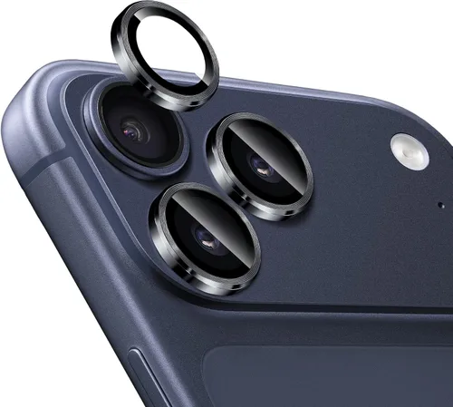 Vista 27 de Compatible con iPhone 13 Pro para iPhone 13 Pro Max, protector de lente de cámara antiarañazos, vidrio templado 9H, protector de cámara de metal a