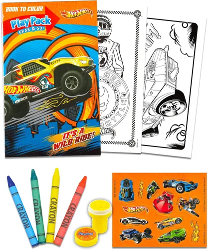Vista 2 de Bendon Juego de 15 paquetes de juegos para niños, divertidos recuerdos de fiesta, crayones para colorear, calcomanías y colgador de puerta y bolsas