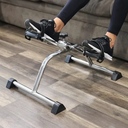 Vista 6 de DMI Bicicleta estática portátil, ejercitador de pedal de bicicleta para brazos o piernas se puede utilizar como equipo de entrenamiento o terapia