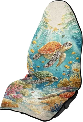 Vista 27 de Fundas de Asiento de Coche con Diseño de Sudadera de Girasol y Bandera Estadounidense para Coche, Camión, SUVs, Protector de Asiento Impermeable