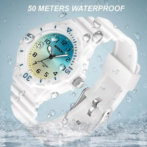 Vista 3 de Women's Watch Outdoor Sport Waterproof Watches Nurse Minimalist Simple Casual Quartz Wristwatch for Woman Ladies Girls Watches with Luminous Dial